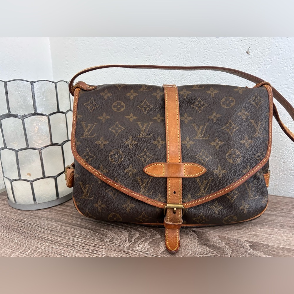 Louis Vuitton Samur 30 strap professionally replaced